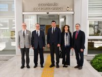 Marmara Üniversitesi Rektörü Prof. Dr. Mustafa Kurt’tan DAÜ’ye Ziyaret