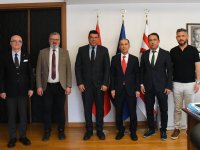 SDÜ Rektörü Prof. Dr. Mehmet Saltan’dan DAÜ Rektörü Prof. Dr. Hasan Kılıç’a Nezaket Ziyareti