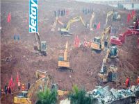 Çin'de 33 bina toprak altında kaldı