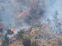 Yamaçköy'deki yangın 18 hektarlık alana zarar verdi: Bölgedeki soğutma çalışmaları sürüyor