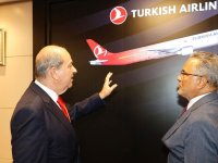 Cumhurbaşkanı Tatar, İstanbul’da THY Genel Merkezi’ni ziyaret etti