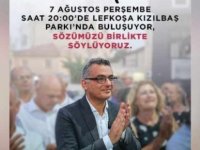 "Birlikte Geleceğe" adımı bu akşam Kızılbaş Parkı'nda atılıyor