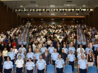 65. Dönem Polis Okulu Yemin ve Mezuniyet Töreni yapılıyor