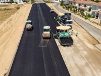 Gönyeli Özker Özgür Caddesi’nde Asfalt Çalışmaları Başladı