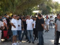 Kooperatif Merkez Bankası iştiraklerindeki grev beşinci gününde...