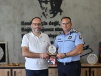 Karagil'den Sadıkoğlu'na ziyaret