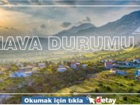 Hava açık ve az bulutlu olacak: Sıcaklık 35-38 derece