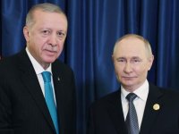 Erdoğan, Çin'de Putin ile görüştü