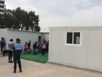 8 Bin öğrenci prefabrik sınıflarda başladı