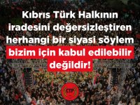 CTP'den Bahçeli'ye tepki