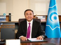 Erhürman’a bir tebrik de TDT Genel Sekreteri Kubanıçbek Ömüraliyev’den