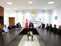 Kıbrıs Üniversiteler Birliği’nden  Milli Eğitim Bakanlığı’na Ziyaret