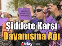 Kadınlardan “şiddete karşı sessiz kalmamak ve dayanışmayı görünür kılmak için ağ örüyoruz” mesajı