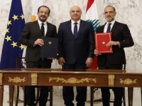 Kıbrıs ile Lübnan MEB sınırlandırma anlaşması imzaladı