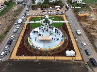 Lefkoşa'ya yeni park...LTB-İMO iş birliğiyle yapılan İMO Anı Parkı açıldı