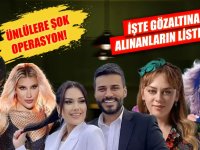 Ünlülere uyuşturucu operasyonu: Aleyna Tilki, Danla Bilic ve İrem Sak gözaltında