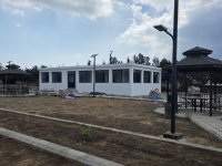 Dipkarpaz’da “Aile Parkı” projesinde sona yaklaşıldı