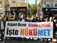 Kamuda yetkili beş sendikadan eylem