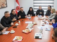 CTP, kamuda örgütlü 5 büyük sendika ile bir araya geldi