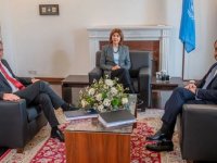 Erhürman ve Hristodulidis, Holguin ev sahipliğinde ara bölgede bir araya geldi