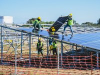 LTB’nin Haspolat Arıtma Tesisi’ne Güneş Enerjisi Sistemi kurma çalışmaları devam ediyor
