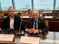 Özçınar ile Harmancı Strasbourg’da toplantıya katıldı