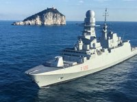 Federico fırkateyni Kıbrıs karasularına girdi