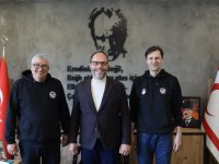 Fabian Gjuka, Başkan Sadıkoğlu’nu Ziyaret Etti