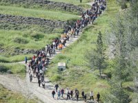 Gönyeli Barajı’nda dayanışma yürüyüşü: İyilik birlikte büyüdü