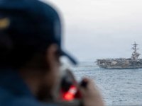 Hürmüz’de tansiyon yükseldi: Ablukayı delmeye çalışan İran gemisi vuruldu!