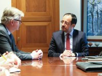 Hristodulidis, Lacroix ile görüştü