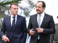 Macron Güney Kıbrıs’ta