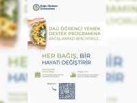 DAÜ’den öğrencilere güç veren destek: Öğrenci yemek destek programı