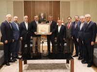 Erhürman, TOBB Başkanı Hisarcıklıoğlu’nu kabul etti