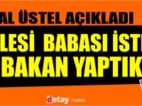 Ali babanın Çiftliğinde bugün... "Babası İstedi Bakan Yaptık"