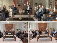 Tufan Erhürman, 'Ceza Muhakemeleri Usul Değişiklik Yasası'yla ilgili taraflarla görüştü