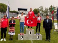 Kıbrıslı Türk genç atlet Ada Kafa, Bulgaristan’da altın madalya kazandı!