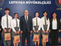 Başçeri, Türk Maarif Koleji öğrencilerini kabul etti