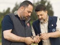 Arpa çeşit adaylarının hasadı yapıldı