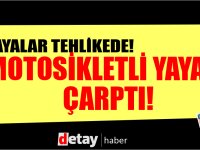 Alsancak’ta Motosiklet Yayaya Çarptı: İki Kişi Hastaneye Kaldırıldı