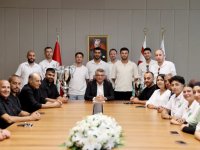 Cumhurbaşkanı Tufan Erhürman, Gençlik Gücü Türk Spor Kulübü’nü kabul etti