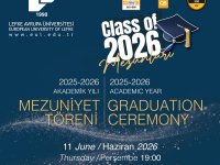 LAÜ’de mezuniyet heyecanı: 33’üncü dönem mezunları diplomalarını alıyor