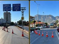 Girne Turizm Liman kavşağındaki trafik ışıklarında arıza