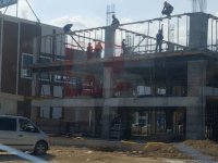 İskele’deki inşaatta "pes" dedirten görüntüler