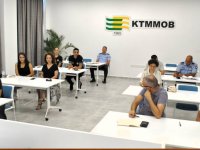 Binaların yangından korunmasına ilişkin eğitim veriliyor