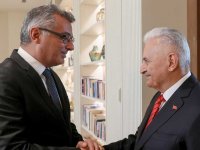 Tufan Erhürman, Binali Yıldırım'ı kabul etti