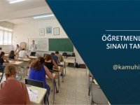 Öğretmenliğe Giriş Ön Sınavları tamamlandı