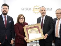 LTB Başkanı Mehmet Harmancı, Gaziantep Bşb. Başkanı Fatma Şahin ile görüştü