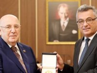 Erhürman, Azerbaycan Dostluk Grubu heyetlerini kabul etti