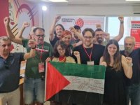 Bağımsızlık Yolu, Yunanistan'daki savaş karşıtı konferansta Filistin'e destek verdi